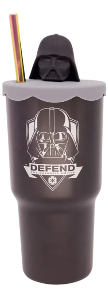 Copo Topper 600ml Darth Vader - Star Wars - Zona Criativa - Arco Iris