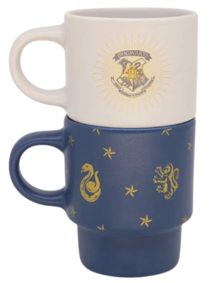 imagem do produto Kit Canecas Empilhaveis  Blue Harry Potter - Zona Criativa - Arco Iris