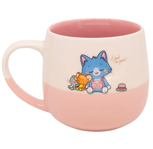 Caneca Tom Maggie Tom e Jerry Gokko - Zona Criativa - Arco Iris