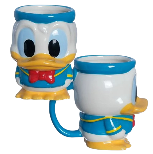 Caneca 3D Pato Donald - Zona Criativa - Arco Iris