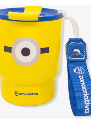 imagem do produto Copo Térmico To GO Minnios 400ml - Zona Criativa - Arco Iris