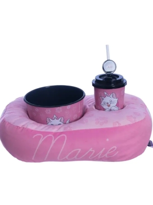 Kit Almofada Pipoca Copo Balde Gata Marie Infantil Cinema - Zona Criativa - Arco Ìris imagem do produto Kit Almofada Pipoca Copo Balde Gata Marie Infantil Cinema - Zona Criativa - Arco Ìris