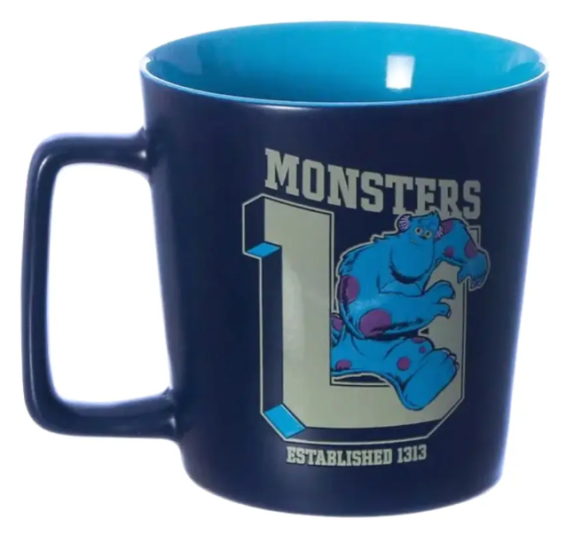 Caneca Buck 400ml Monster University - Zona Criativa  - Arco Iris         