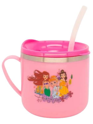 imagem do produto Caneca Flip Infantil 250Ml Princesas - Arco Iris