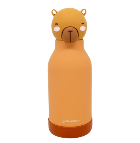 Garrafa Térmica Funny 500ml Capivara - Arco Iris