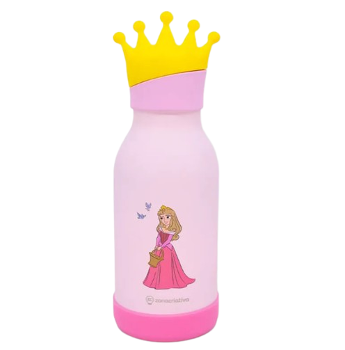 Garrafa Térmica Funny 500ml Princesas - Arco Iris
