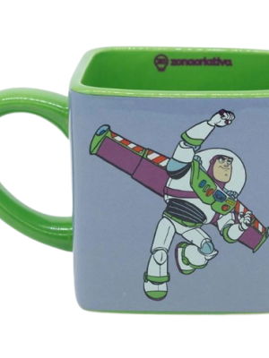 imagem do produto Caneca Cubo 300mL Toy Story BUZZ LIGHTYEAR FOGUETE - Arco Iris