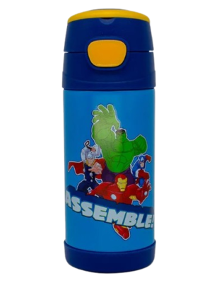 imagem do produto Garrafa Térmica Top Handle Infantil 350ml Vingadores Marvel - Arco Iris