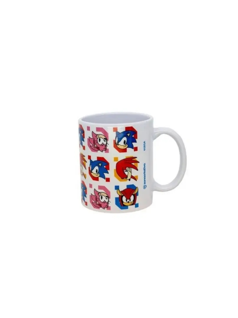 CANECA POP 350ML NEW GIFT SONIC AMIGOS FACES - Zona Criativa - Arco Ìris