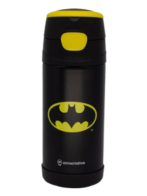 imagem do produto Garrafa Térmica Top Handle Infantil 350ml Batman- Arco Iris