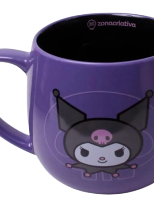 imagem do produto Caneca Maggie 400ml Kuromi Coração  - Arco Iris