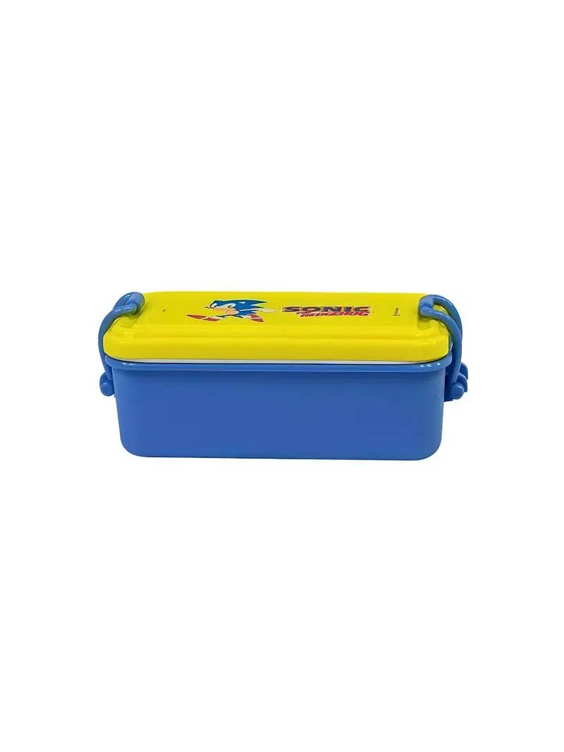 Kit Lancheira Marmita e garrafa Sonic - Zona Criativa - Arco Ìris
