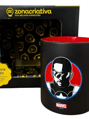 imagem do produto Caneca Mágic Capitão América New World Order Marvel - Arco Iris