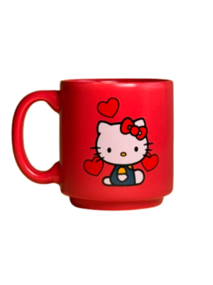 imagem do produto Caneca Mini Tina 100ml Hello Kitty - Arco Iris