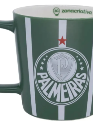 imagem do produto Caneca Buck 400ml Palmeiras - Arco Iris 