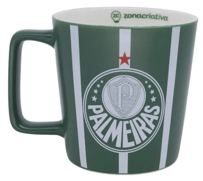 Caneca Buck 400ml Palmeiras - Arco Iris 