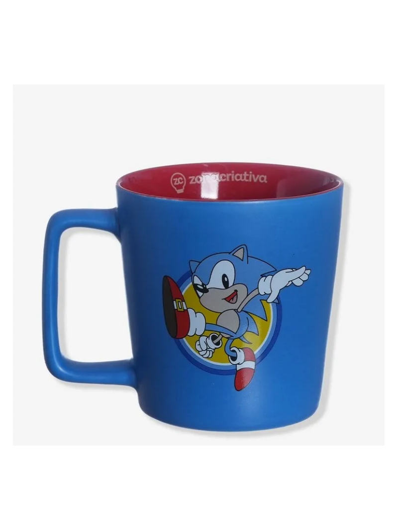 Caneca Buck Sonic 400ml - Zona Criativa - Arco Ìris