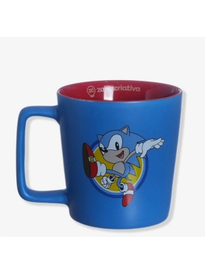 imagem do produto Caneca Buck Sonic 400ml - Zona Criativa - Arco Ìris
