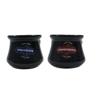 Kit Shot Caldeirão Harry Potter Porcelana 100ml - Arco Iris