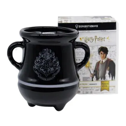 Caneca Caldeirão 3D Harry Potter Poção Hogwarts - Arco Iris