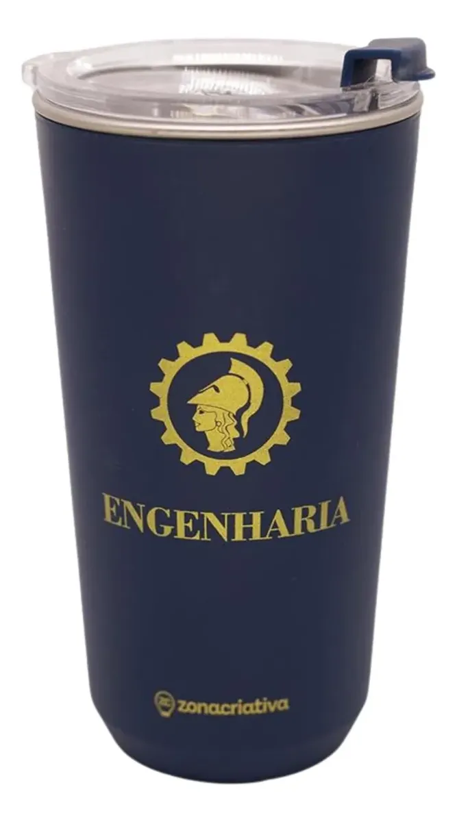 Copo Térmico Sky Engenharia Azul 500ml Profissões - Arco Iris 