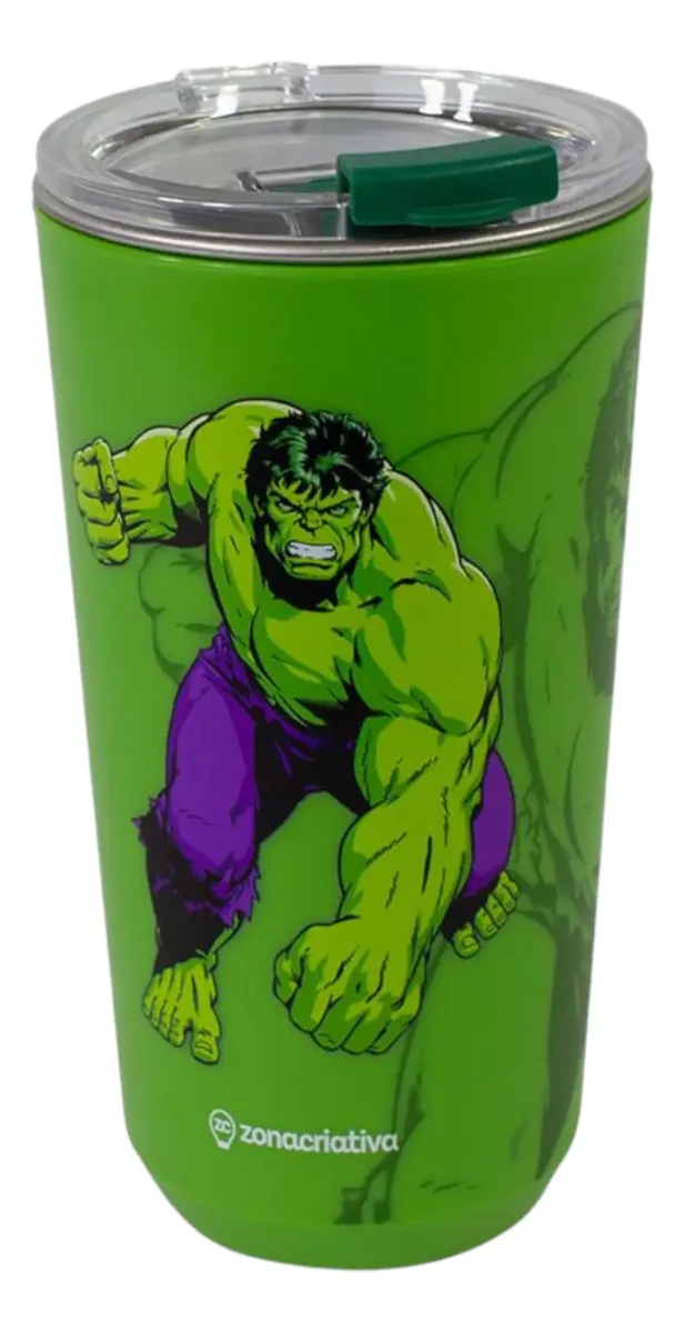 Copo Térmico Sky Hulk Marvel 500ml - Arco Iris