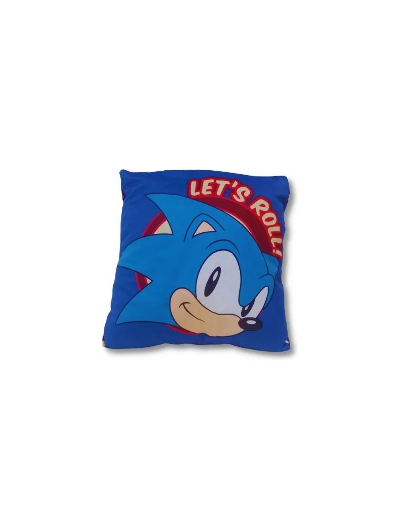 Kit Almofada E Manta Infantil Sonic - Zona Criativa - Arco Ìris