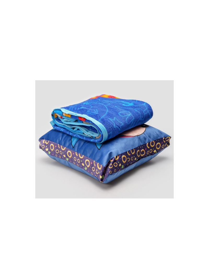 Kit Almofada E Manta Infantil Sonic - Zona Criativa - Arco Ìris