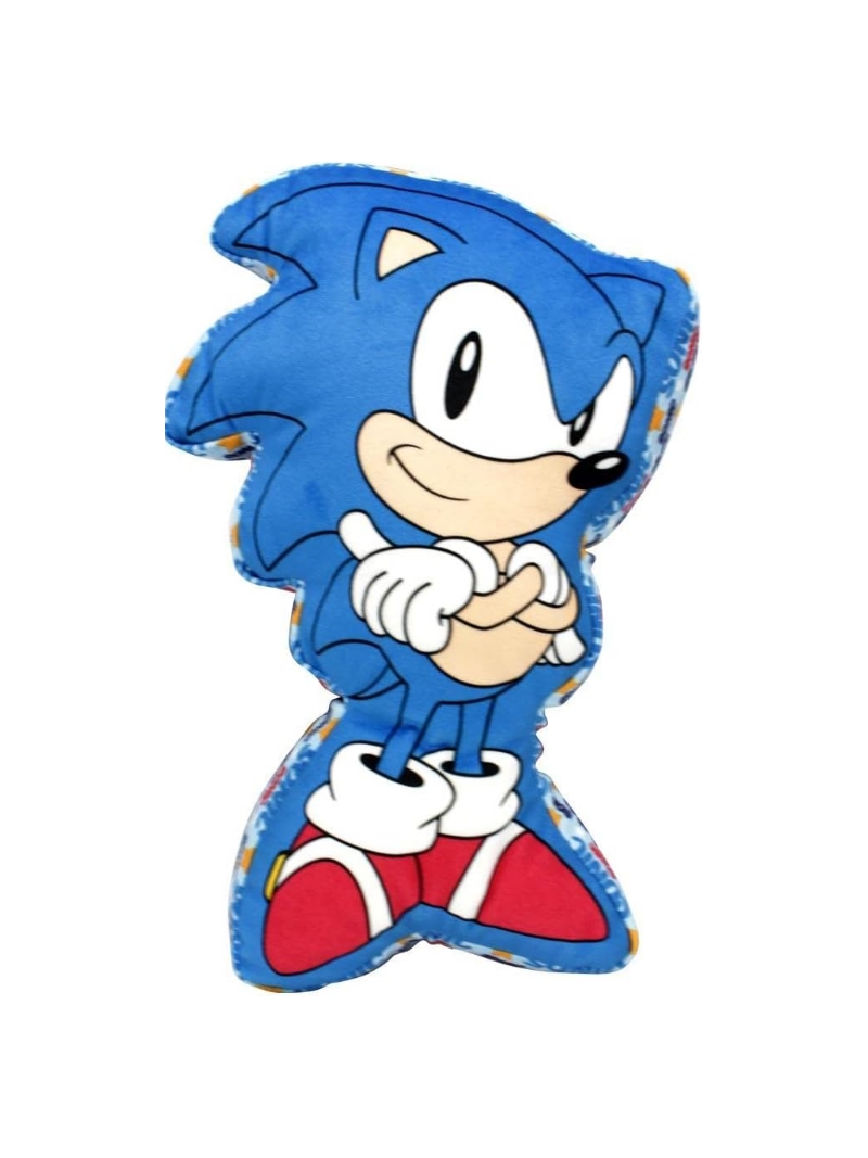 Almofada Divertida Formato Sonic - Zona Criativa - Arco Ìris