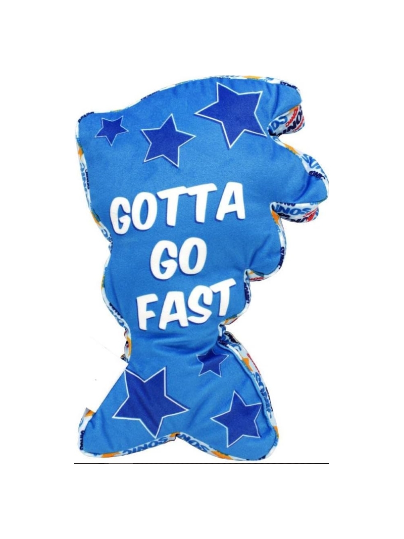 Almofada Divertida Formato Sonic - Zona Criativa - Arco Ìris