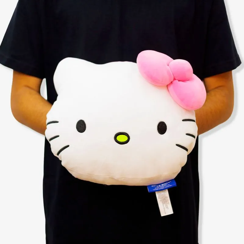 Almofada Formato Huggy Hello Kitty - Arco Iris