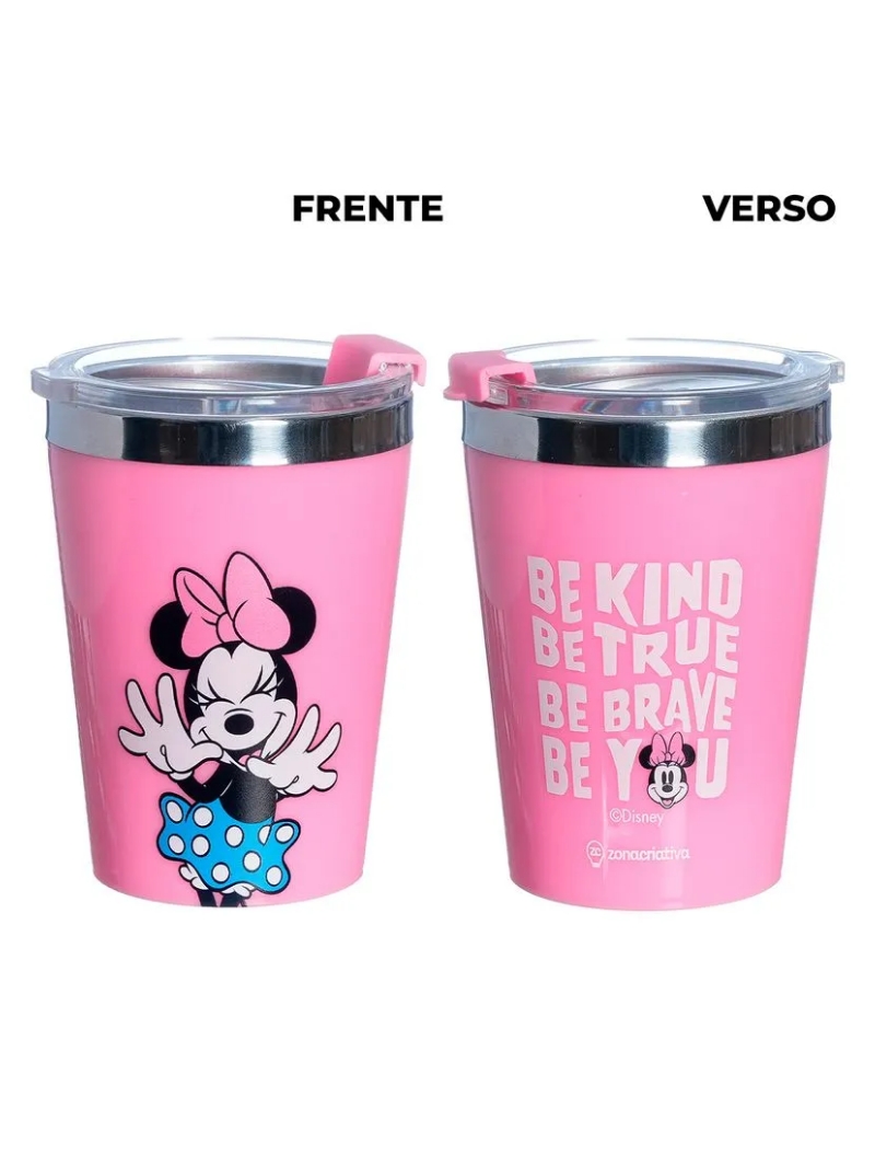 Copo SNAP Minnie 300ml térmico - Zona Criativa - Arco Ìris