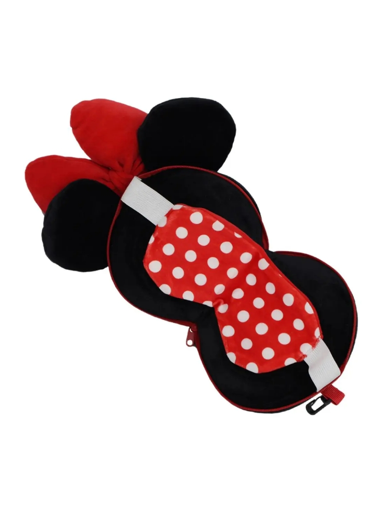 Máscara De Dormir Minnie Mouse Disney Sleep Mask 2 Em 1 - Zona Criativa - Arco Ìris