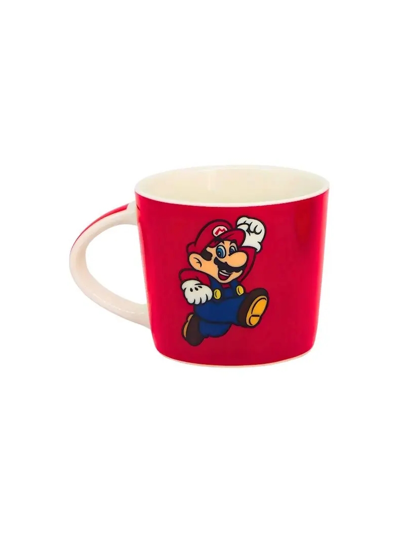 Kit Café Da Manhã Caneca Bowl Cerâmica Super Mario Zona Criativa - Arco Ìris