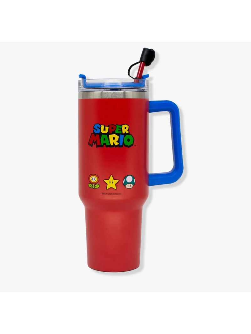 Copo Tumbler Super Mario 1,15L - Zona Criativa - Arco Ìris