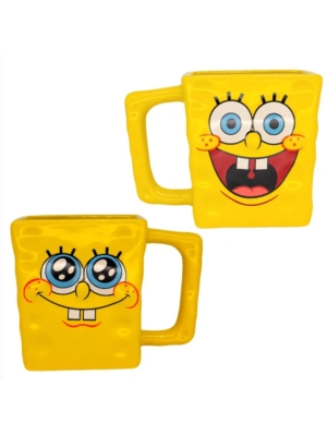imagem do produto Caneca 3D Bob Esponja 450ml - Zona Criativa - Arco Ìris