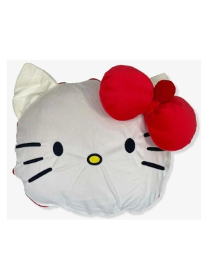 Almofada 2 Em 1 Manta Com Ziper Hello Kitty - Zona Criativa - Arco Ìris imagem do produto Almofada 2 Em 1 Manta Com Ziper Hello Kitty - Zona Criativa - Arco Ìris