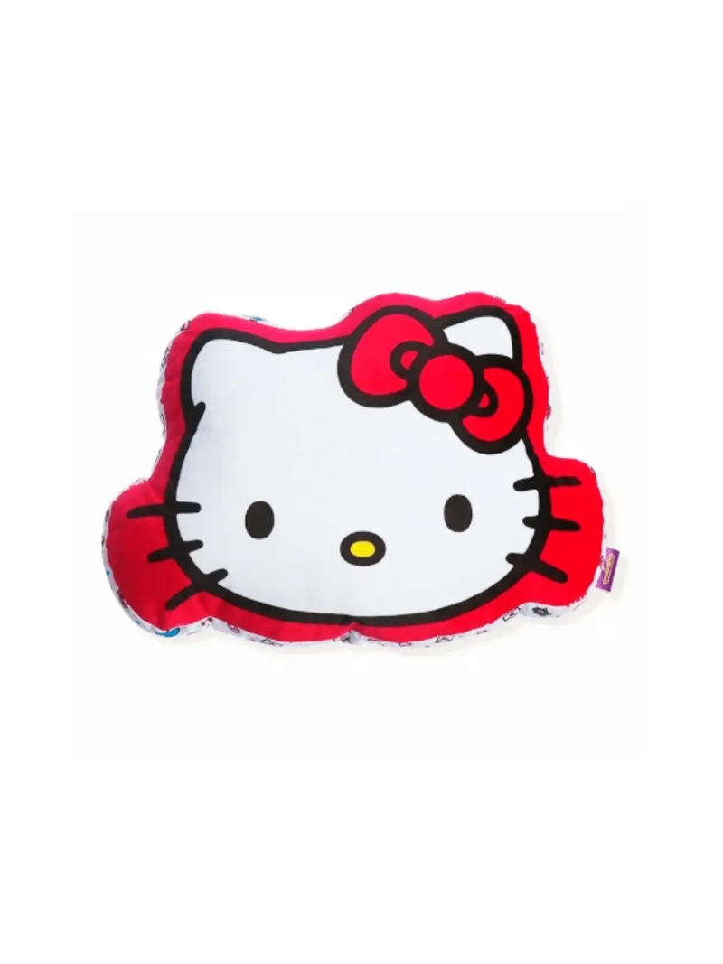 Almofada Fibra Formato Hello Kitty Oficial - Zona Criativa - Arco Ìris