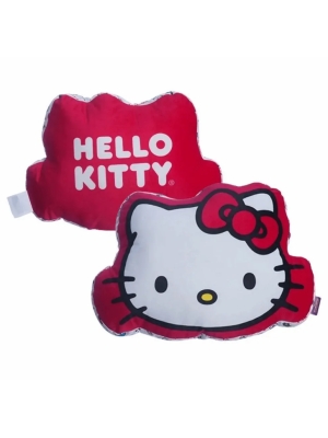 imagem do produto Almofada Fibra Formato Hello Kitty Oficial - Zona Criativa - Arco Ìris