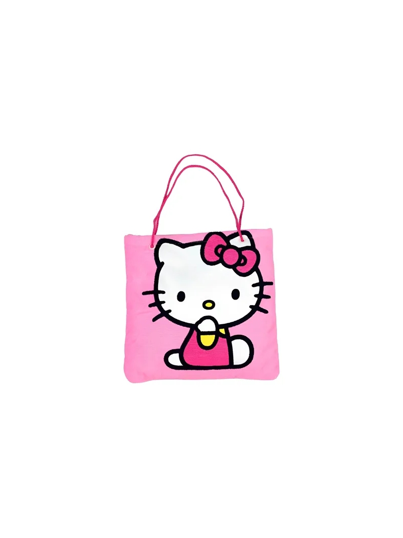 Toalha De Praia 2 Em 1 Bolsa Hello Kitty - Zona Criativa - Arco Ìris