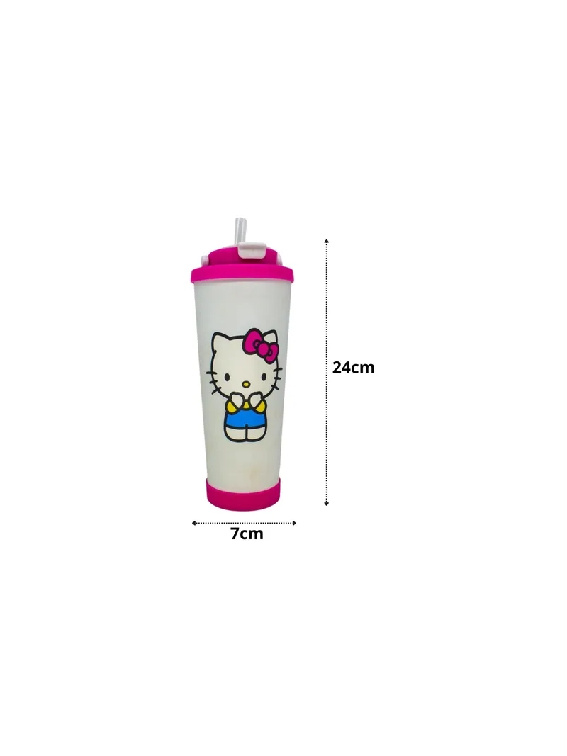 Copo Térmico Spring Hello Kitty 850ml Hello Kitty - Zona Criativa - Arco Ìris