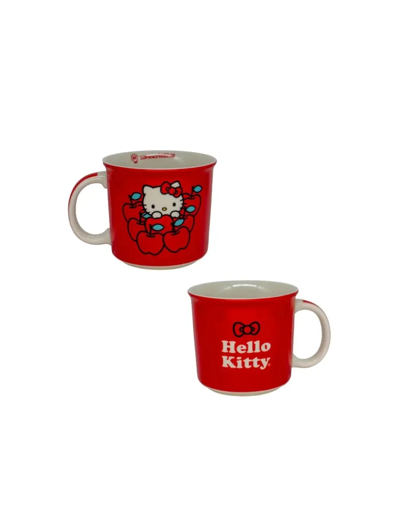 Caneca de Cerâmica 350ml Hello Kitty - Zona Criativa - Arco ìris
