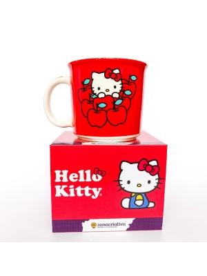 imagem do produto Caneca de Cerâmica 350ml Hello Kitty - Zona Criativa - Arco ìris