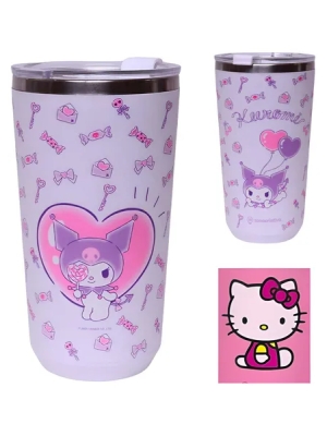 imagem do produto Copo Térmico 500ml Kuromi - Zona Criativa - Arco Ìris