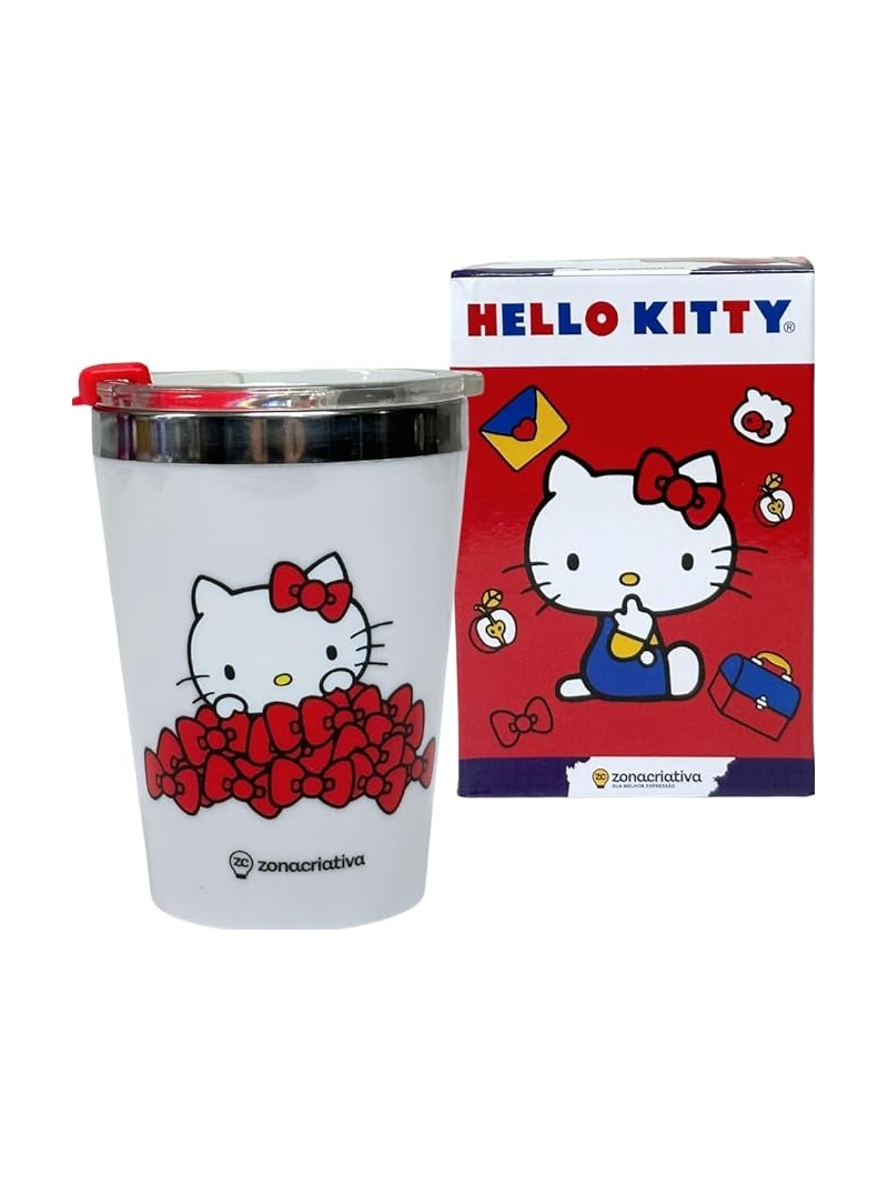 Copo SNAP Hello Kitty 300ml térmico - Zona Criativa - Arco Ìris