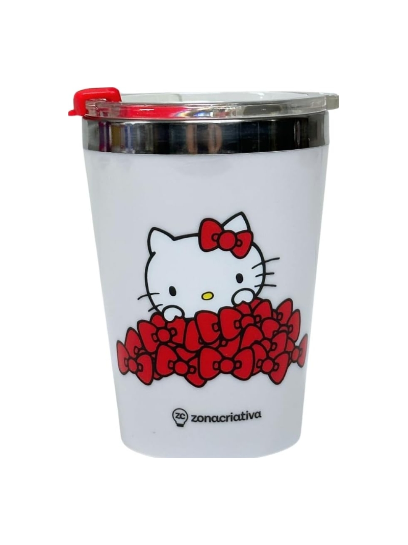 Copo SNAP Hello Kitty 300ml térmico - Zona Criativa - Arco Ìris