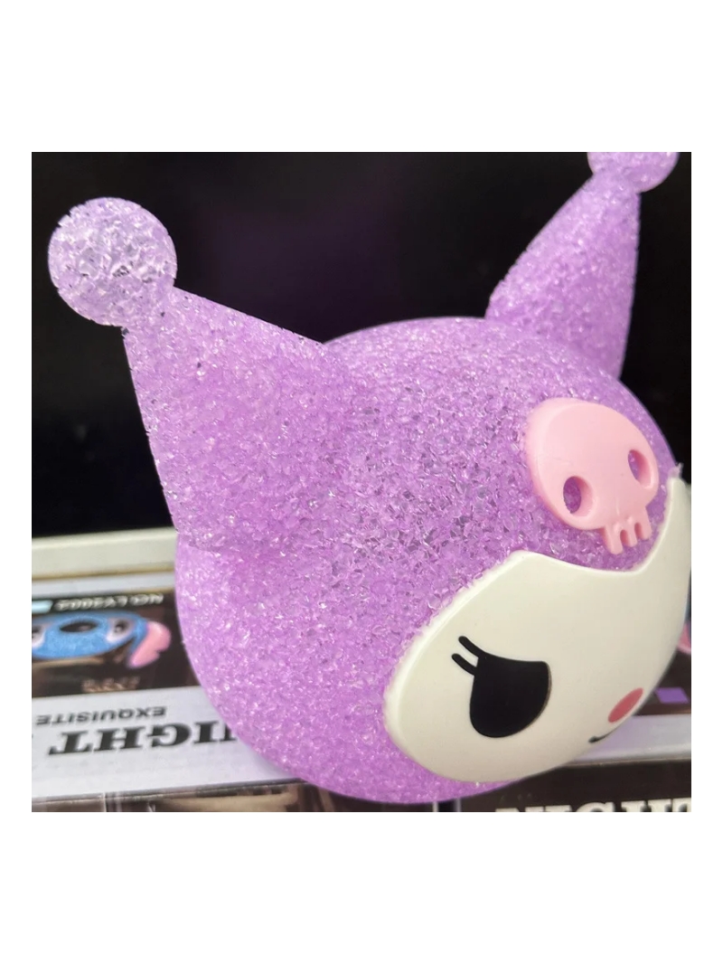 Luminária Noite Estrelada Kuromi - Arco Ìris