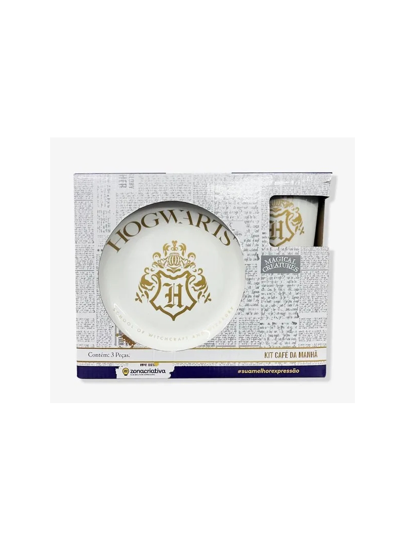 Kit café da manhã Harry Potter - Zona Criativa - Arco Ìris